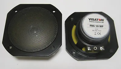 Kaufen Visaton FRS 10 WP 8Ohm IP65 10cm Lautsprecher Boxen Breitbänder Marine Schwarz • 66.66€
