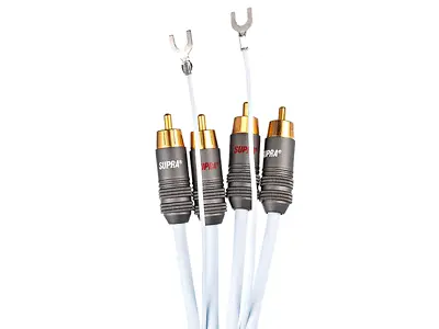 Kaufen 0,7m Analoges Phonokabel  Supra Cables Phono 2RCA-SC Für MM Und MC-Tonabnehmern • 115.90€