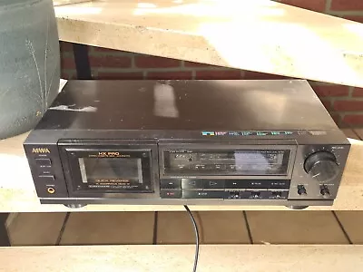 Kaufen Aiwa AD-R470 Z Tapedeck Cassette Deck Vintage Stereo Kassettendeck • 40€