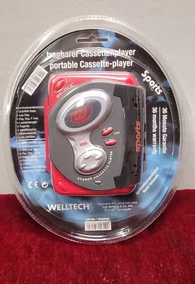 Kaufen WELLTECH Walkman Tragbarer Cassettenplayer Kassettenplayer Neu In OVP  • 39€