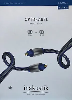 Kaufen Inakustik Premium Optokabel 3,0 M Toslink, UVP 71,00 € • 33.99€