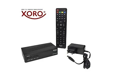 Kaufen XORO HRS 8657 Digitaler DVB-S2 HD Mini SAT-Receiver, HDMI, AV, USB, 12V Netzteil • 22.90€