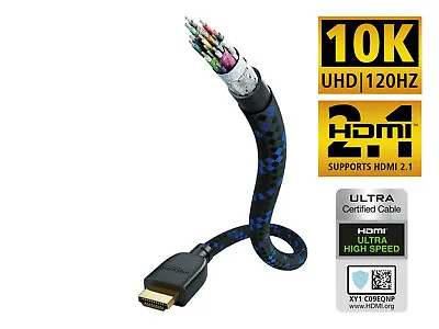 Kaufen Inakustik Premium II HDMI Kabel Ultra HD 10K 8K 4K 48 GBPS HDR10+ • 41.99€