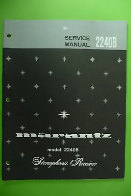 Kaufen Service Manual-Anleitung Für Marantz 2240 B,ORIGINAL !!! • 45€