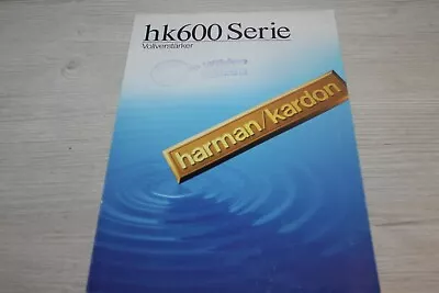 Kaufen HARMAN/KARDON KATALOG Für VERSTÄRKER Von  1986  • 8.99€