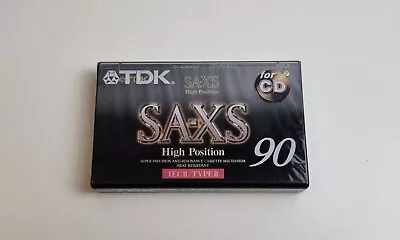 Kaufen TDK SA-XS 90 High Position IEC II TYPE II Cassette NEU OVP MC Audio Kassette • 35.90€