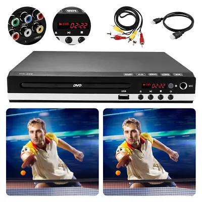 Kaufen Für TV Player VCD CD DVD-Spieler Mit HDMI USB AV Anschluss Mit Fernbedienung • 53.59€