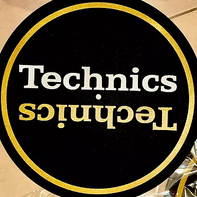 Kaufen Technics SL 1200 1210 DJ Slipmat Duplex Gold - Limited Edition - Plattenspieler • 17.90€