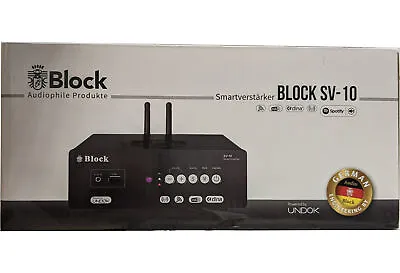 Kaufen Block SV-10 Smart-Verstärker Schwarz • 219€