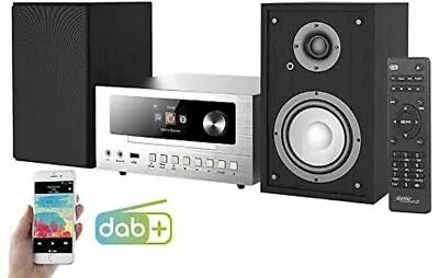 Kaufen Auvisio IRS-500.CD Micro-Stereoanlage Mit Webradio, DAB+, FM, CD, Bluetooth, USB • 194.99€