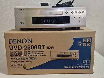 Kaufen Denon DVD-2500BT Bluray DVD Player Highend In Silber In OVP   2 Jahre Garantie • 399€