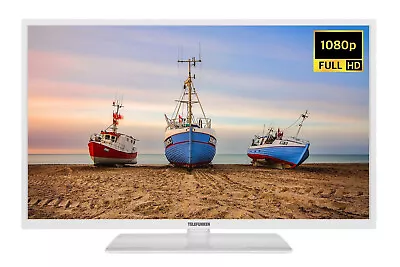 Kaufen Telefunken XF32N550M-W 80 Cm / 32 Zoll Fernseher (Full HD, Triple-Tuner, Weiß)! • 139.99€