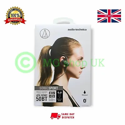 Kaufen 🙂 Audio-Technica 🙂 Wireless Bluetooth In-Ear Wasserdichte Kopfhörer Ohrhörer • 22.65€