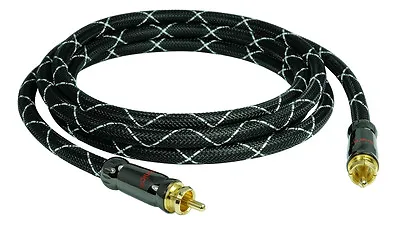 Kaufen 5m SunshineTronic BlackLine Digital Koaxial Audio Kabel Subwoofer-Kabel #BL-5.0 • 27.90€