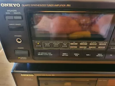 Kaufen Onkyo TX-7840  # AM-FM Stereo Receiver # Quartz Synthesized Tuner Amplifier • 49.99€