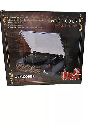 Kaufen WOCKODER KD-2008 Plattenspieler ECREP Schallplattenspieler 33 45 78 Schallplatte • 39€