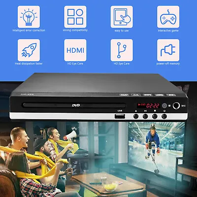 Kaufen CD DVD UHD Spieler Mit HDMI USB AV Anschluss Mit Fernbedienung Für TV Player • 32.59€
