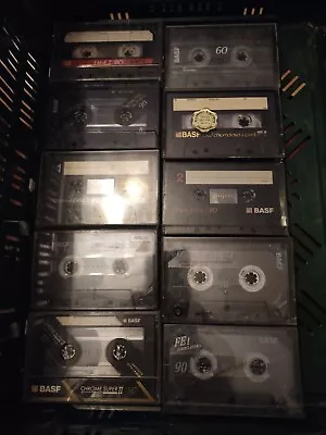 Kaufen 30 Stück Basf Kassetten  Tape Sammlung Lot5 • 20€
