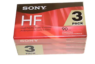 Kaufen Sony HF Cassetten 3 X 90 Minuten Kassetten MC Tape Normal Bias • 24.99€