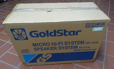 Kaufen Goldstar FFH-101L Radio Cassette CD Micro System ORIGINAL VERPACKT NOS 1990er • 500€