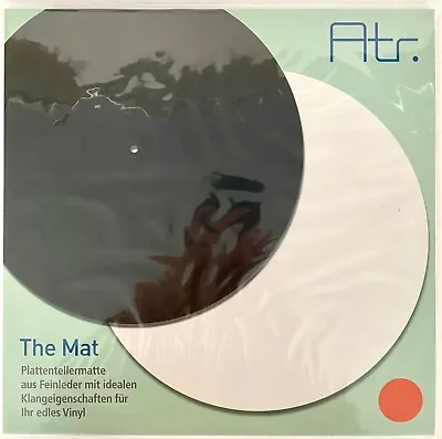 Kaufen ATR The Mat Plattentellerauflage Aus Bestem Feinleder Rot NEU OVP 49,95€ • 40€