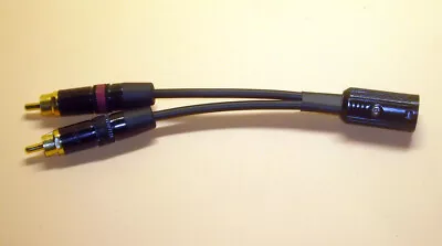 Kaufen Hochwertiger Audioadapter  Cinch Stecker Auf 5pol. Din Für Dual Plattenspieler • 39.50€