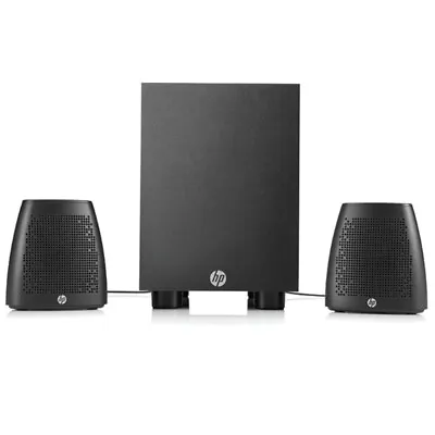 Kaufen HP 400 Speaker System 2.1, PC-Lautsprecher, Schwarz, 2.1 Stereo • 20.90€