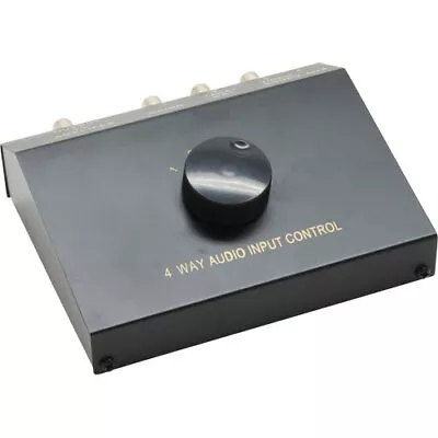 Kaufen Audio Umschalter Manuell, 4-fach, Cinch Und 3,5mm Klinke • 17.55€