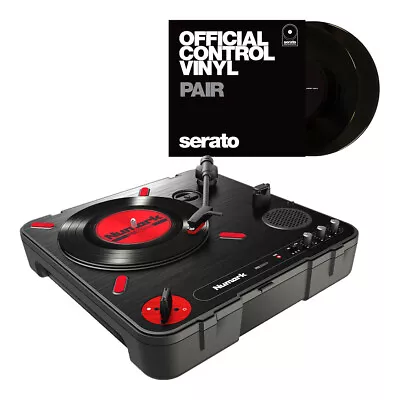 Kaufen Numark X Serato - PT01 Scratch X 7  Control Vinyl (Pair) HHV Bundle • 144€