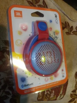 Kaufen JBL Jr Pop Rot BRANDNEU Bluetooth Lautsprecher Für Kinder BT Kabellos Toller Sound.. • 22.13€