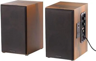Kaufen Auvisio MSS-90.usb Lautsprecher Holz Gehäuse Aktiver Stereo-Regallautsprecher • 86.87€