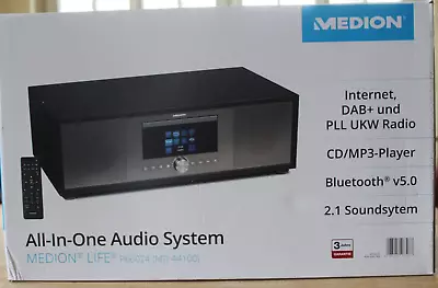 Kaufen Medion 44100 All-In-One Audio System Internet, DAB+ Und PLL UKW Radio • 33.50€