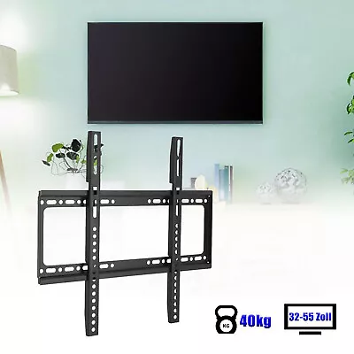 Kaufen LCD Plasma TV Wandhalter Wandhalterung Fernseher LED 3D 32 - 55 Zoll Schwarz • 8.09€
