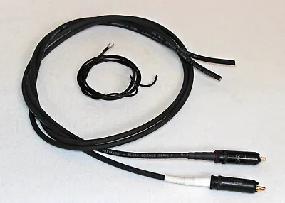 Kaufen Black Sience Serie 2 Fast Audio Phonokabel 1,05 M WBT-Cinch WBT-0114 • 145€