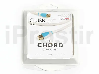Kaufen Chord Company C-USB Digital USB AB Audioverbindung Hi-Fi Kabel DAC PC 1,5 M • 140.42€