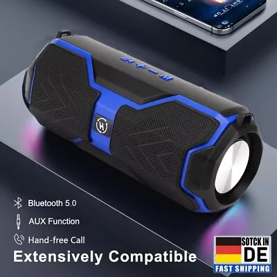 Kaufen Tragbarer Bluetooth Lautsprecher Stereo Subwoofer Musikbox Radio USB 20W TWS-Neu • 16.99€