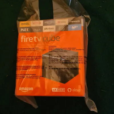 Kaufen Fire TV Cube Hands-free Alexa 4K Ultra HD-Streaming-Mediaplayer Fernbedienung • 110€