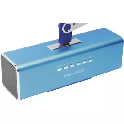 Kaufen Technaxx MusicMan MA Lautsprecher Mini Lautsprecher AUX, FM Radio, USB, SD Blau • 29.99€