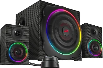 Kaufen SPEEDLINK GRAVITY CARBON RGB - Lautsprechersystem - Für PC • 119.92€