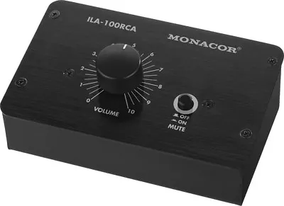 Kaufen Monacor Passiver Stereo-Pegelregler Cinch RCA 3,5mm Klinke PA Hifi ILA-100RCA • 63.90€