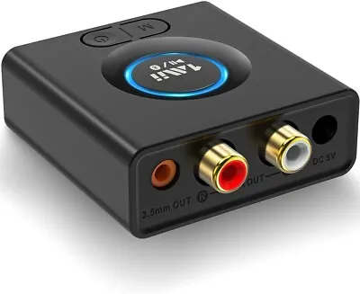 Kaufen 1Mii Audio Empfänger Bluetooth 5,0 Musik Stereo Adapter Extra Bass-Modus HiFi • 16€
