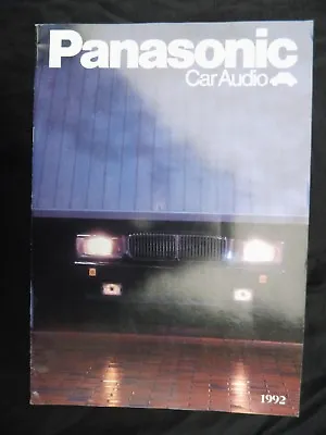 Kaufen PANASONIC CAR AUDIO PROSPEKT Aus 1992,SEITEN 32,TECH.DATEN,CX DP15,CY RM 60,RM5 • 14.92€