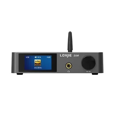 Kaufen LOXJIE D30 Audio DAC Kopfhörerverstärker XMOS PCM 32bit/768kHz MQA DSD512 BT5.0 • 189€