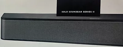 Kaufen Bose Solo Soundbar Series II Lautsprecher Speaker TV PC Schwarz - NEU • 179€