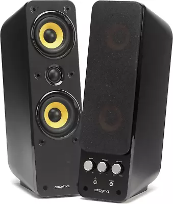 Kaufen Creative GigaWorks T40 Series II - 2.0 Lautsprechersystem (Hi-Fi, Stereo/AUX-IN, • 148.70€