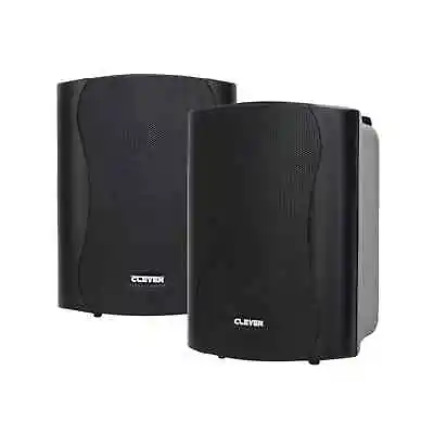 Kaufen Clever Acoustics BGS 25T 100V Schwarze Wandlautsprecher (Paar) Für Hintergrundmusik • 66.29€