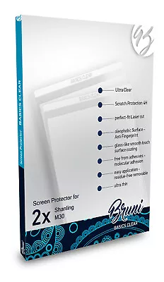 Kaufen Bruni 2x Folie Für Shanling M30 Schutzfolie Displayschutzfolie • 8.49€