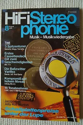 Kaufen Hifi Stereophonie, Der Klassiker, 1979 Heft 8 • 12.99€