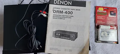 Kaufen DENON Stereo Cassette Tape Deck DRM-400 Gebraucht • 110€