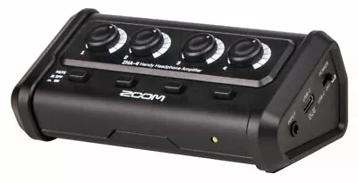 Kaufen Zoom ZHA-4 Kopfhörerverstärker 4 Kopfhörer Verstärker Headphone Amp Amplifier • 81.40€